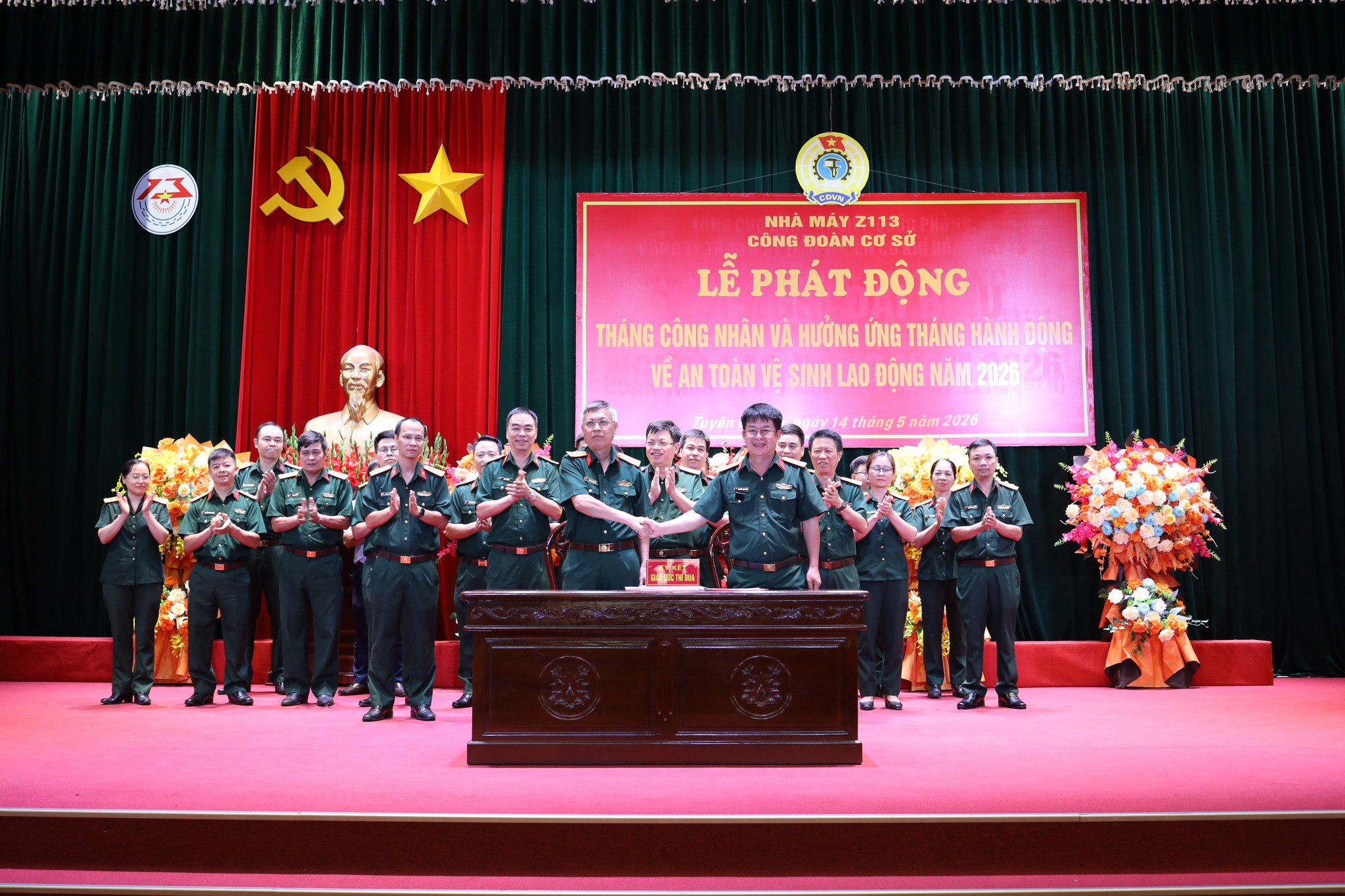 LỄ PHÁT ĐỘNG THÁNG CÔNG NHÂN VÀ HƯỞNG ỨNG THÁNG HÀNH ĐỘNG VỀ AN TOÀN, VỆ SINH LAO ĐỘNG NĂM 2026